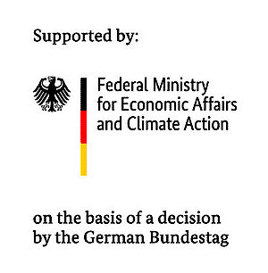 Supported by the Federal Ministry for Economic Affairs and Climate Action